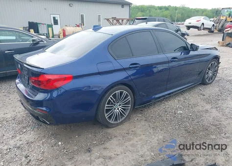 2019 BMW 540I xDrive из США, поврежденный, VIN WBAJE7C58KWW16483